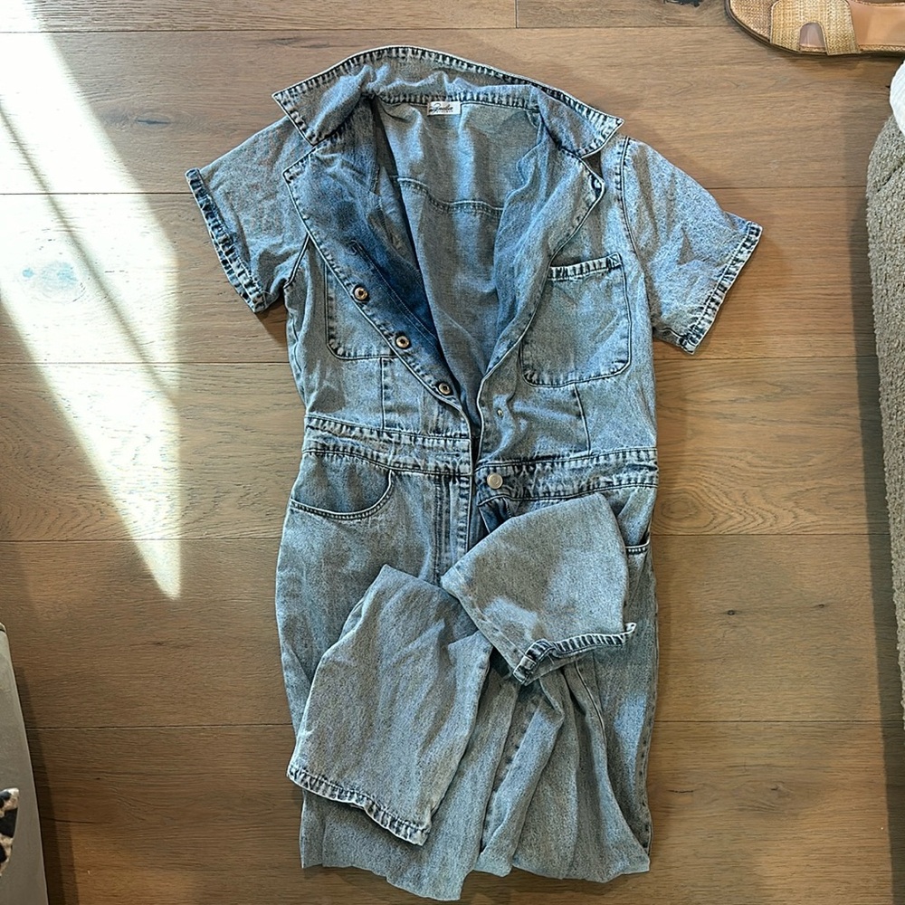 Denim jumpsuit
